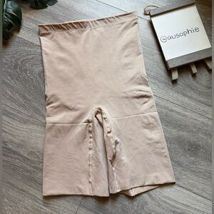 Bali Shapewear High Waist Ultimate Smoothing Thigh Slimmer Shorts Firm Control L